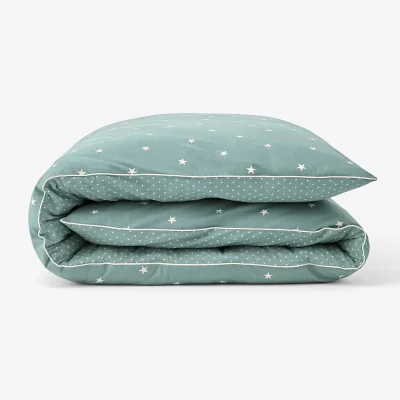 La Redoute Stella Star 100% Cotton Percale 400 Thread Count Duvet Cover