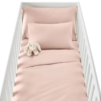 La Redoute Scenario Plain 100% Organic Cotton Cot Duvet Cover
