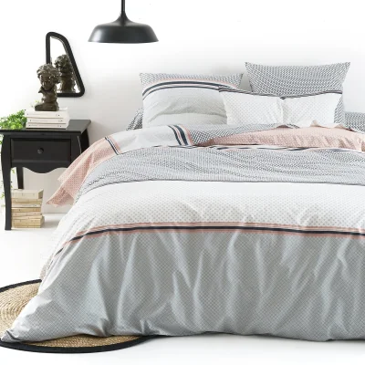 La Redoute Nayma Geometric 100% Cotton Duvet Cover