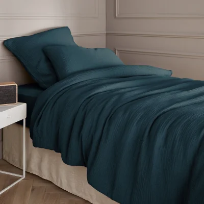 La Redoute Yafa Organic Cotton Muslin 200 Thread Count Duvet Cover