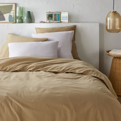 La Redoute Natural Dye 100% Cotton Duvet Cover