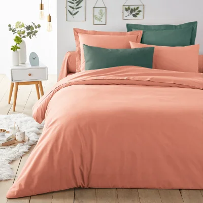 La Redoute Scenario Plain Polycotton Duvet Cover