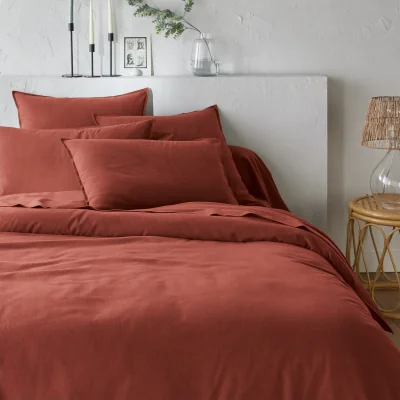 La Redoute Clara 100% Cotton Flannel Duvet Cover