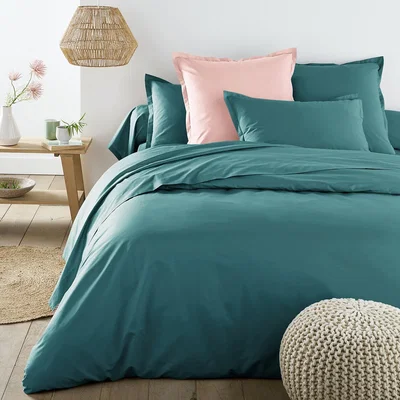 La Redoute 100% Cotton Percale 200 Thread Count Duvet Cover