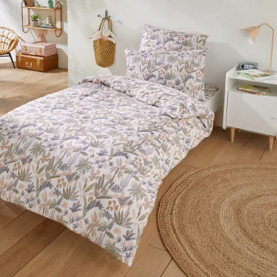 La Redoute Belorado Tropical Recycled Cotton Duvet Cover