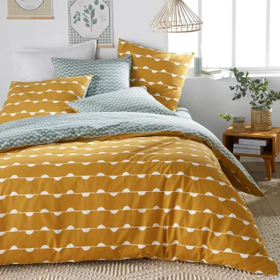 La Redoute Irun Geometric Cotton Duvet Cover