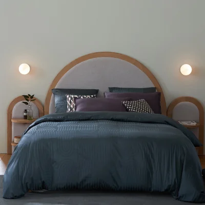 La Redoute Varano 100% Cotton Satin 300 Thread Count Duvet Cover