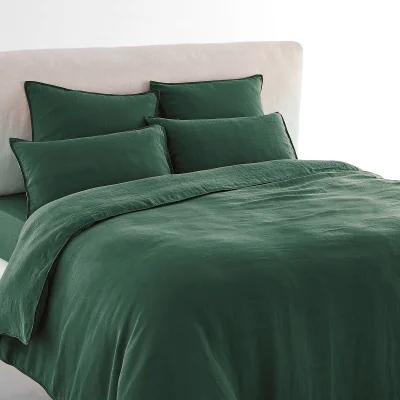 La Redoute Helm 100% Washed Hemp Duvet Cover