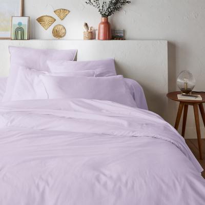 La Redoute Scenario Plain 100% Washed Cotton Duvet Cover