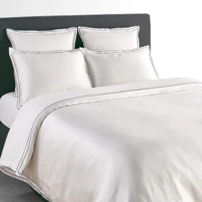 La Redoute Tucci 100% Organic Cotton Satin 300 Thread Count Duvet Cover