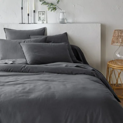 La Redoute Clara 100% Cotton Flannel Duvet Cover