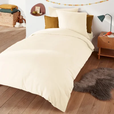 La Redoute Scenario 100% Cotton Flannel Duvet Cover
