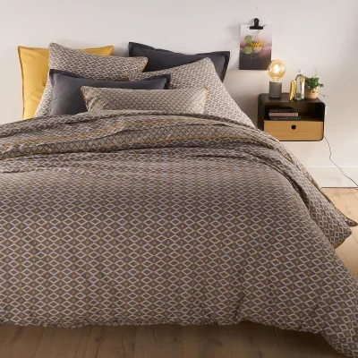 La Redoute Pallazzo Geometric 100% Cotton Duvet Cover
