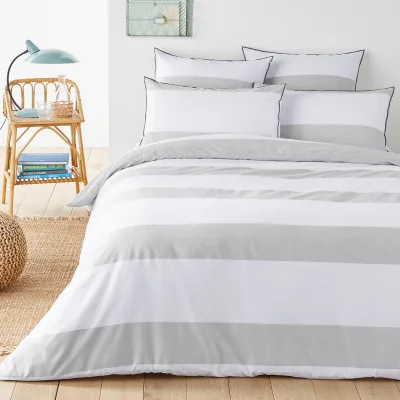 La Redoute Yacht Striped Cotton Duvet Cover