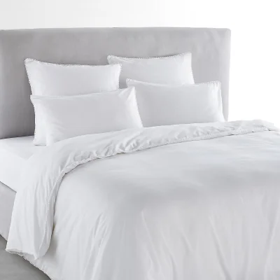 La Redoute Augusta 100% Organic Cotton Percale 180 Thread Count Duvet Cover