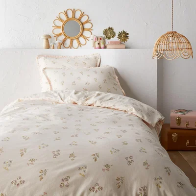 La Redoute Camomille 50% Recycled Cotton Floral Duvet Cover