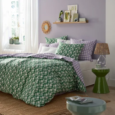 La Redoute Alorie Graphic Sunflower 100% Cotton Duvet Cover
