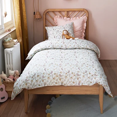 La Redoute Amanda Floral 100% Washed Cotton Duvet Cover