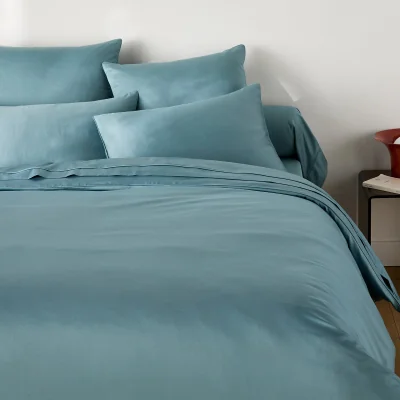 La Redoute Opale Cotton Satin 350 Thread Count Duvet Cover