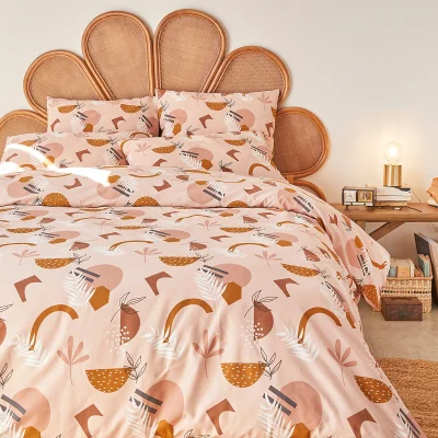 La Redoute Aurès Abstract 100% Cotton Duvet Cover