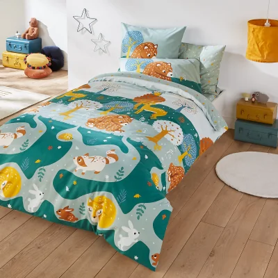 La Redoute Orsi Animal Cotton Duvet Cover