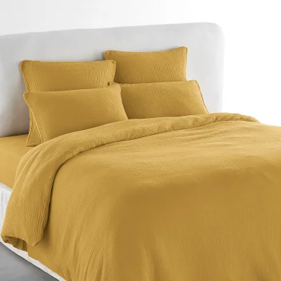 La Redoute Yafa 100% Organic Cotton Muslin 200 Thread Count Duvet Cover