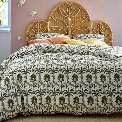 La Redoute Nefeli 100% Cotton Satun 300 Thread Count Duvet Cover