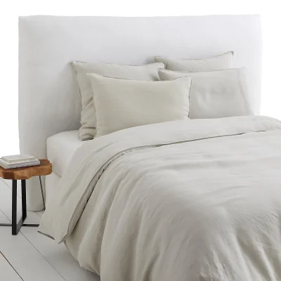 La Redoute Helm 100% Washed Hemp Duvet Cover