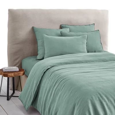 La Redoute Helm 100% Washed Hemp Duvet Cover