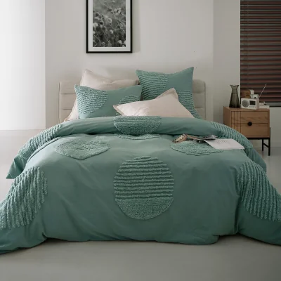 La Redoute Soren Tufted 100% Cotton Duvet Cover