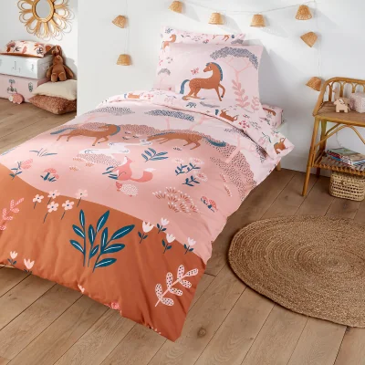 La Redoute Bagatelle Animal 100% Cotton Duvet Cover