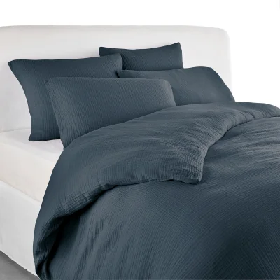 La Redoute Yafa 100% Organic Cotton Muslin 200 Thread Count Duvet Cover