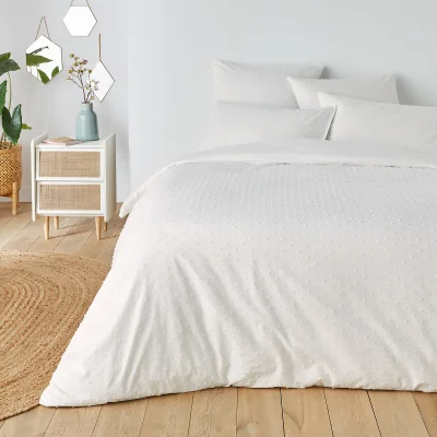 La Redoute Hilda Textured 100% Cotton Duvet Cover
