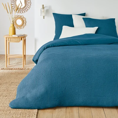 La Redoute Tifli 100% Honeycomb Cotton Duvet Cover