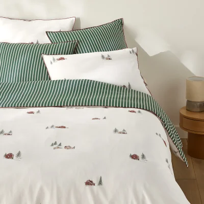 La Redoute Woodhouse Duvet Cover in Washed Cotton