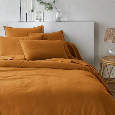 La Redoute Clara 100% Cotton Flannel Duvet Cover