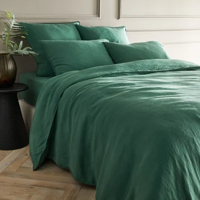 La Redoute Helm 100% Washed Hemp Duvet Cover