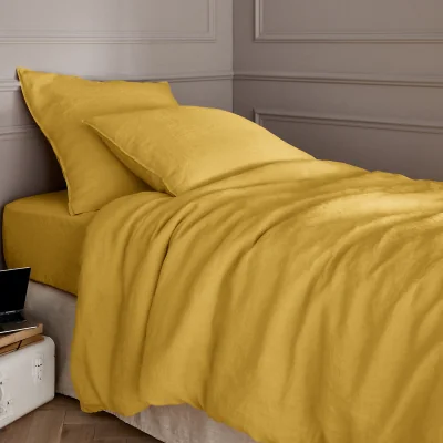 La Redoute Elina 100% Washed Linen Duvet Cover