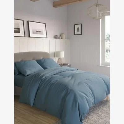 Marks & Spencer M&S Egyptian Cotton Sateen 400 Thread Count Duvet Cover - 5FT - Petrol, Petrol,Pearl Grey,Ash Grey,White,Navy,Soft Pink,Dusted Mauve,Duck Egg,Light Cream