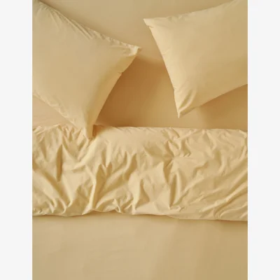 Marks & Spencer Piglet In Bed Pure Cotton Duvet Cover Yellow