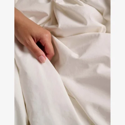 Marks & Spencer Bedfolk Pure Cotton Relaxed Duvet Cover Dusky Rose