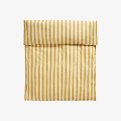 Made in Design Été duvet cover 240 x 220 cm textile yellow / Oeko-tex cotton - Hay