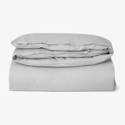 Nordic Nest Lexington Hotel Cotton Sateen duvet cover 150x210 cm Light grey