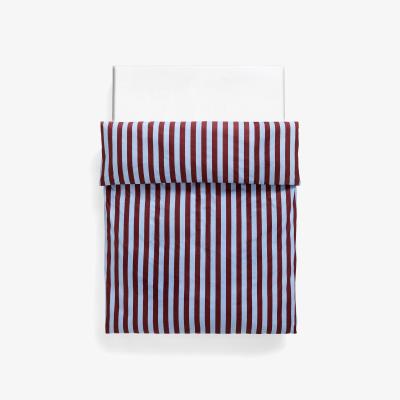 Nordic Nest HAY Été duvet cover 150x210 cm Bordeaux-Sky blue