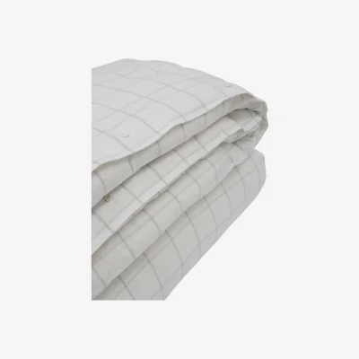 Nordic Nest Hotel Light Flannel duvet cover 220x220 cm White-light beige