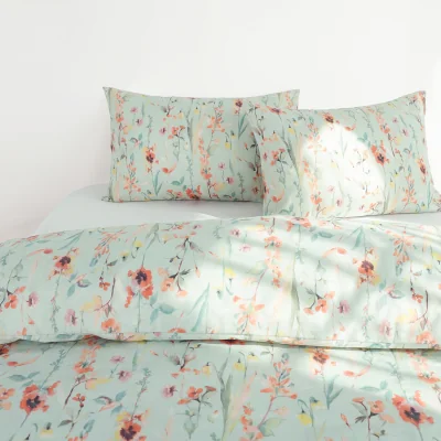 The Range Studio Edition Spring Meadow Jade Duvet Cover Set - Green