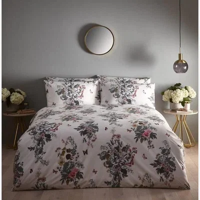 The Range Oasis Botanical Bouquet 180TC Floral Duvet Cover Set - Multi