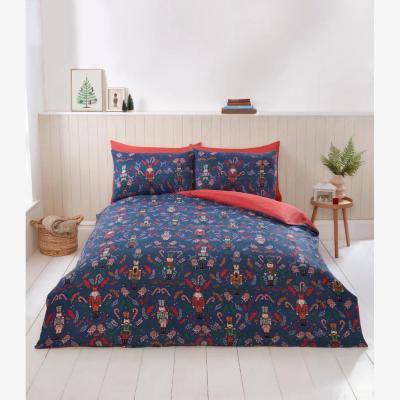 The Range Nutcracker Duvet Cover Set - Blue / Double
