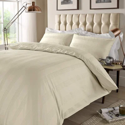 The Range Duvet Cover Sets Multi Stripe - Cream / King