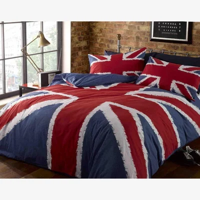 The Range Funky Union Jack Duvet Cover Set - Multi